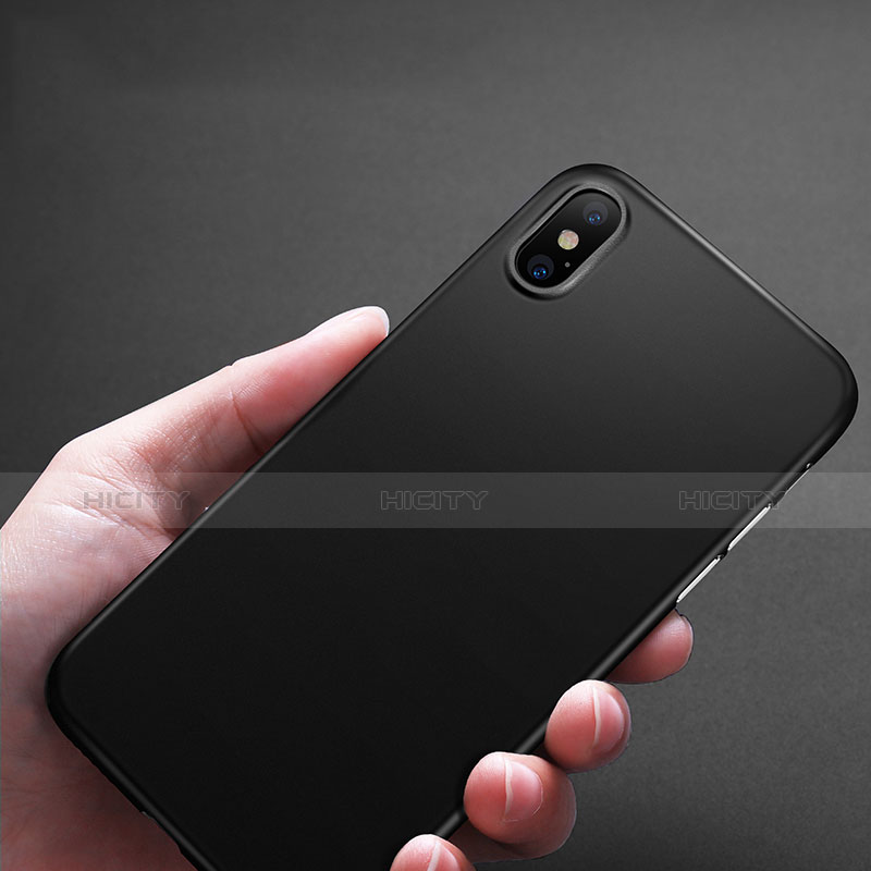 Custodia Plastica Rigida Opaca M12 per Apple iPhone Xs Nero