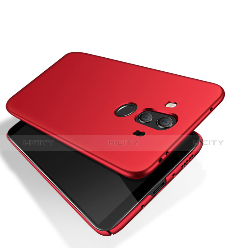 Custodia Plastica Rigida Opaca M14 per Huawei Mate 10 Rosso