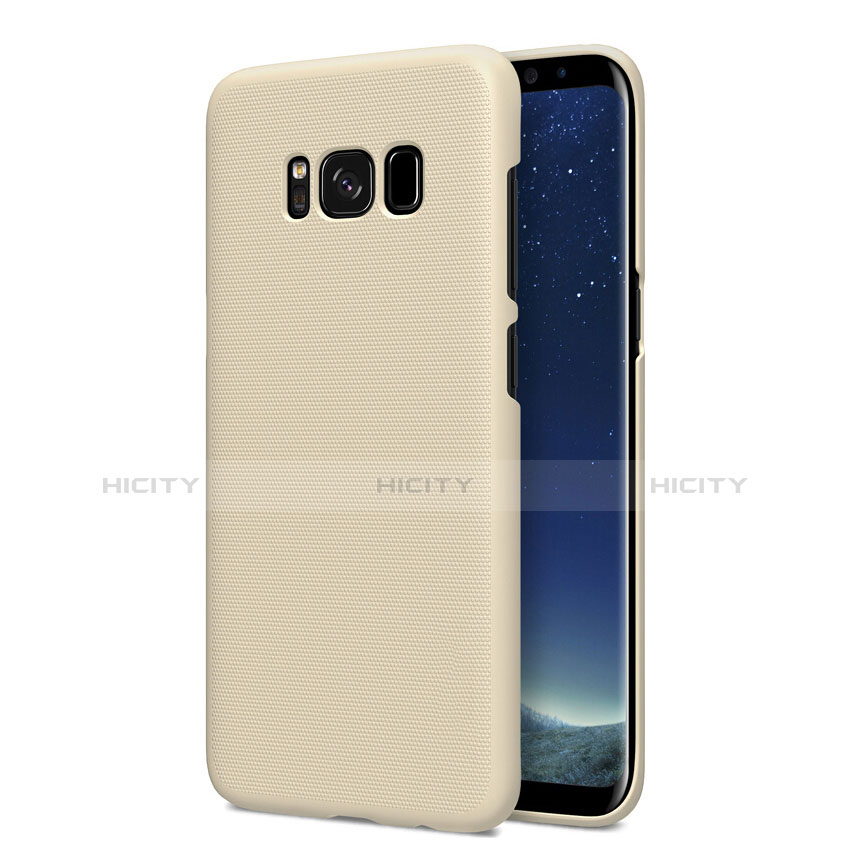 Custodia Plastica Rigida Opaca P01 per Samsung Galaxy S8 Plus Oro