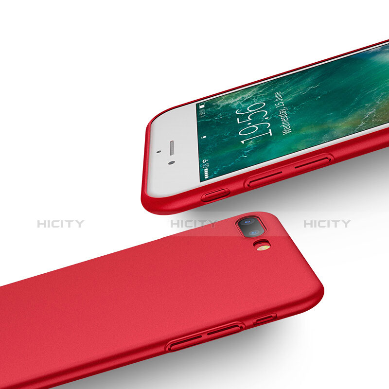 Custodia Plastica Rigida Opaca per Apple iPhone 7 Plus Rosso