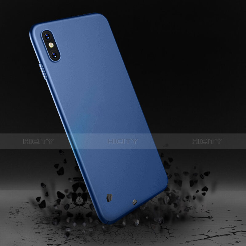 Custodia Plastica Rigida Opaca per Apple iPhone Xs Max Blu