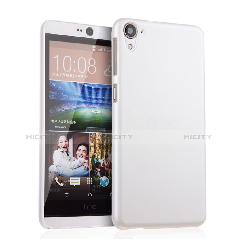 Custodia Plastica Rigida Opaca per HTC Desire 826 826T 826W Bianco