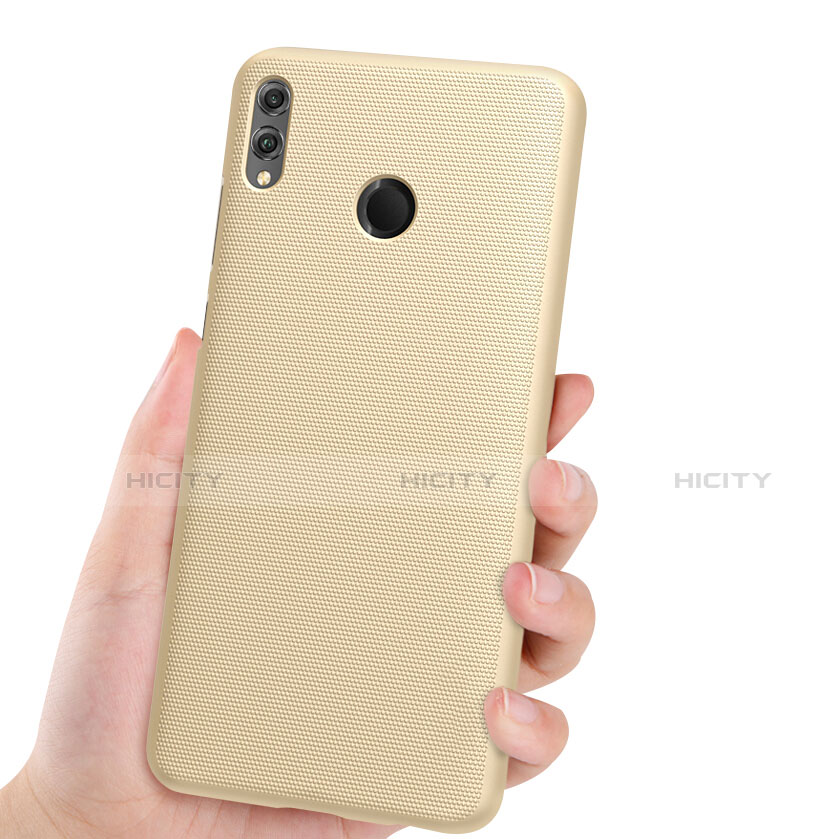 Custodia Plastica Rigida Opaca per Huawei Honor V10 Lite Oro