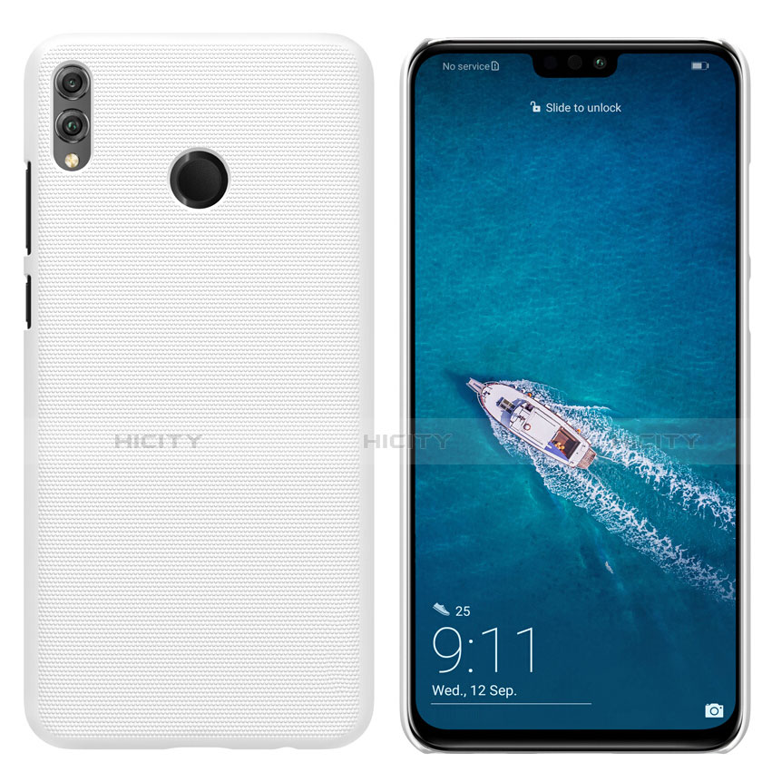 Custodia Plastica Rigida Opaca per Huawei Honor View 10 Lite Bianco