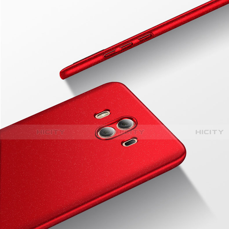 Custodia Plastica Rigida Opaca per Huawei Mate 10 Rosso