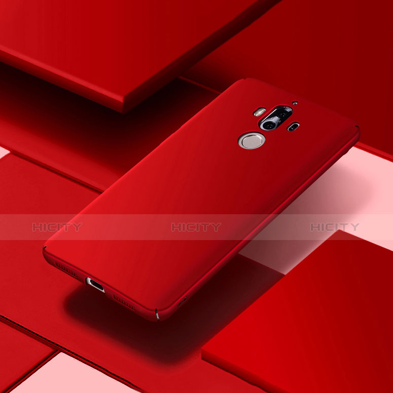 Custodia Plastica Rigida Opaca per Huawei Mate 9 Rosso