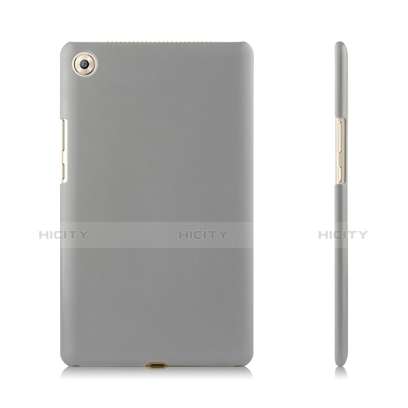 Custodia Plastica Rigida Opaca per Huawei MediaPad M5 8.4 SHT-AL09 SHT-W09 Grigio