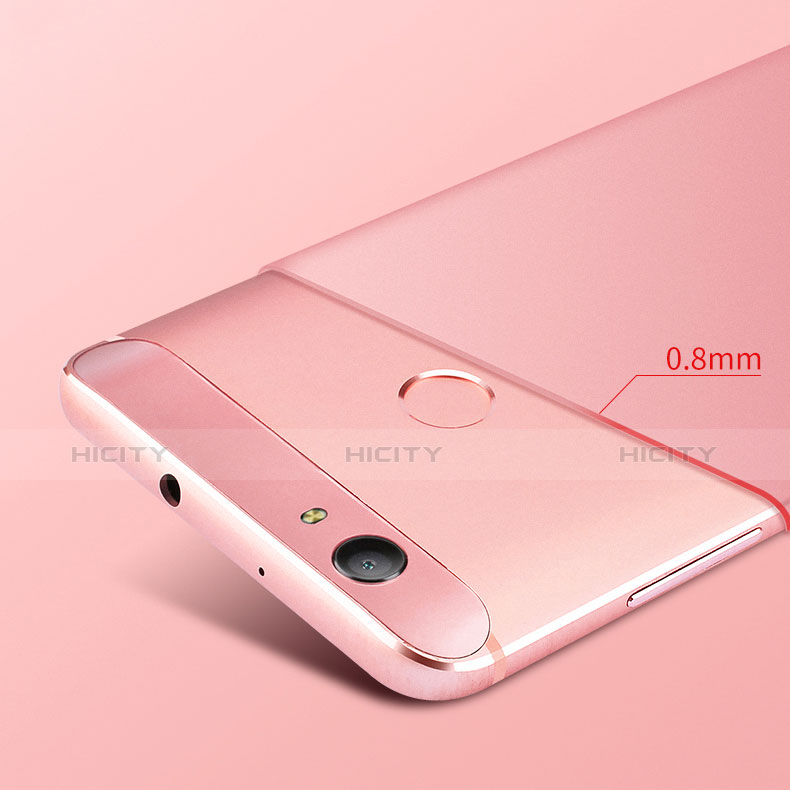 Custodia Plastica Rigida Opaca per Huawei Nova Oro Rosa