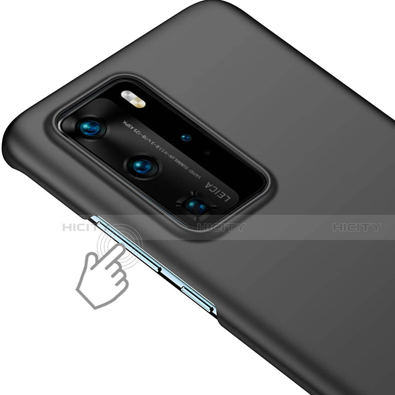 Custodia Plastica Rigida Opaca per Huawei P40 Pro Nero