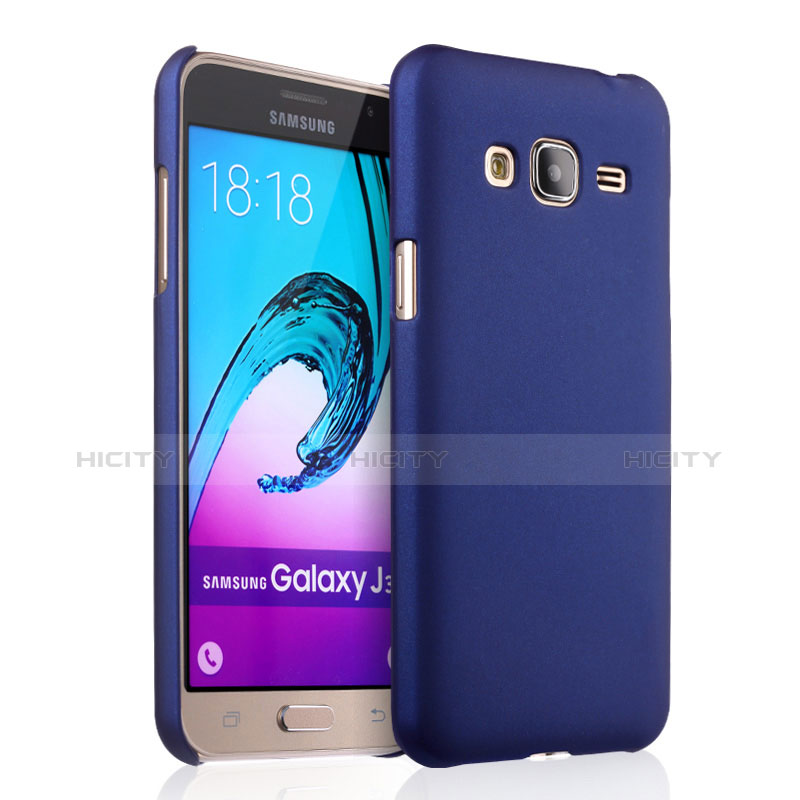 Custodia Plastica Rigida Opaca per Samsung Galaxy Amp Prime J320P J320M Blu