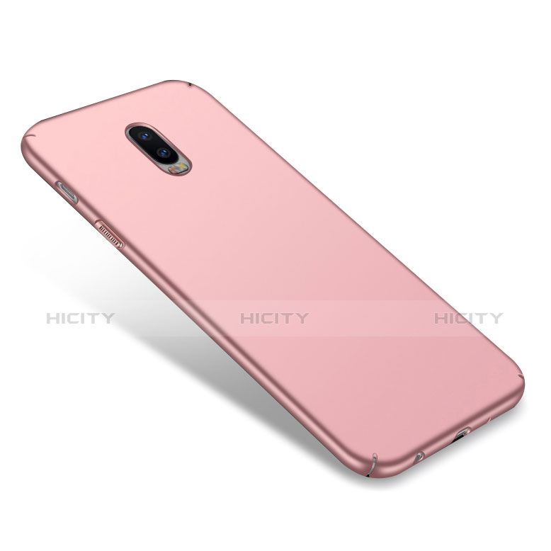 Custodia Plastica Rigida Opaca per Samsung Galaxy C7 (2017) Oro Rosa