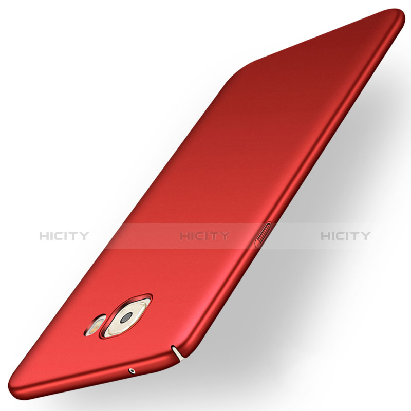 Custodia Plastica Rigida Opaca per Samsung Galaxy C9 Pro C9000 Rosso