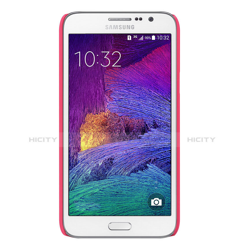 Custodia Plastica Rigida Opaca per Samsung Galaxy Grand Max SM-G720 Rosso