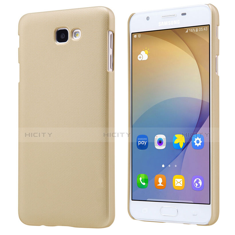 Custodia Plastica Rigida Opaca per Samsung Galaxy J5 Prime G570F Oro