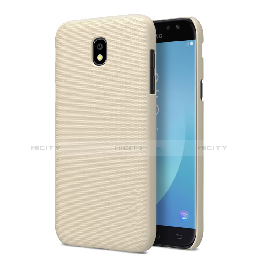 Custodia Plastica Rigida Opaca per Samsung Galaxy J5 Pro (2017) J530Y Oro