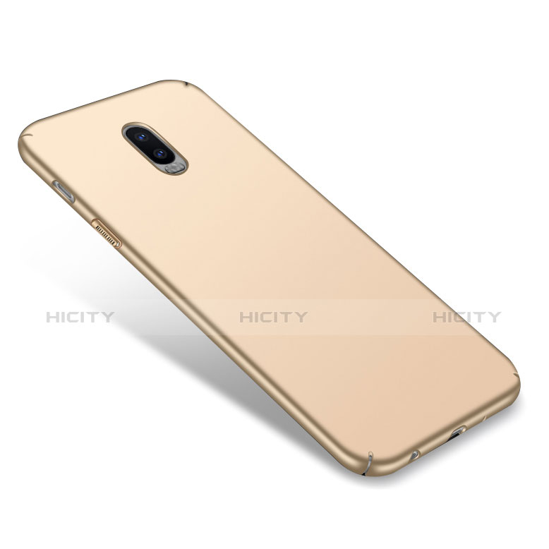 Custodia Plastica Rigida Opaca per Samsung Galaxy J7 Plus Oro