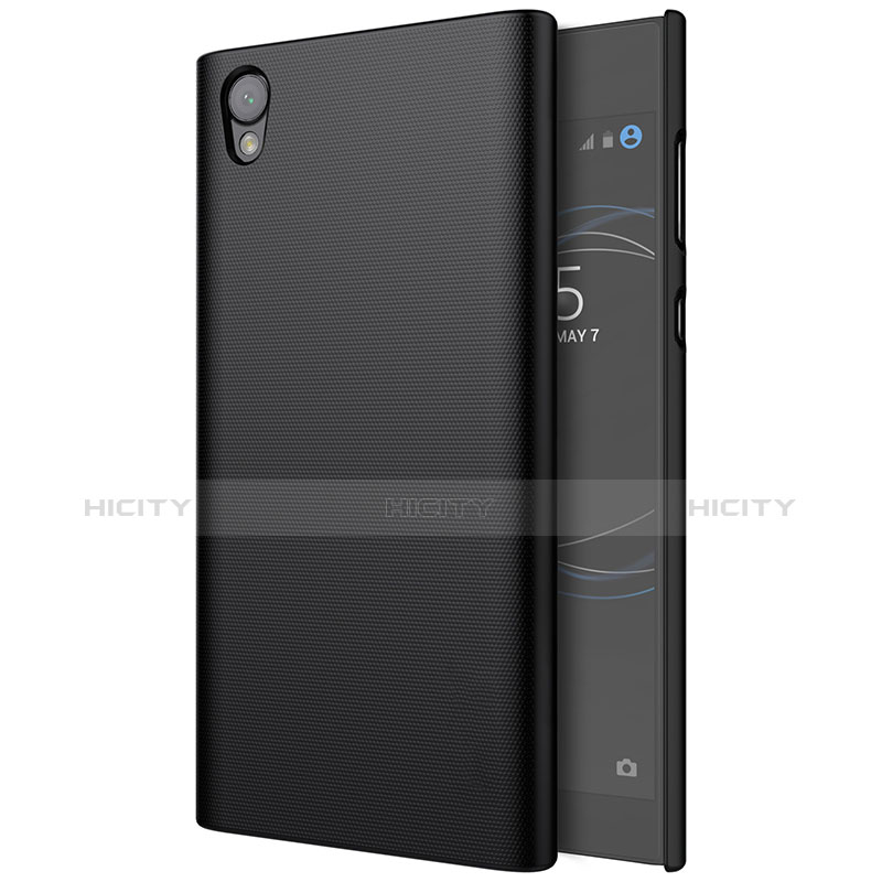 Custodia Plastica Rigida Opaca per Sony Xperia L1 Nero