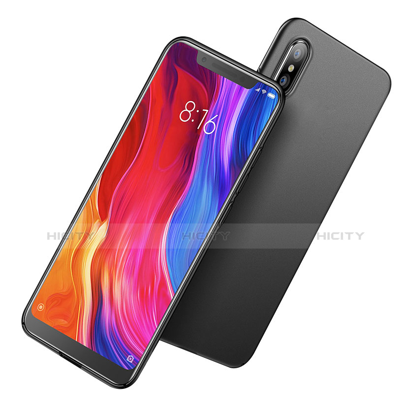 Custodia Plastica Rigida Opaca per Xiaomi Mi 8 Explorer Nero