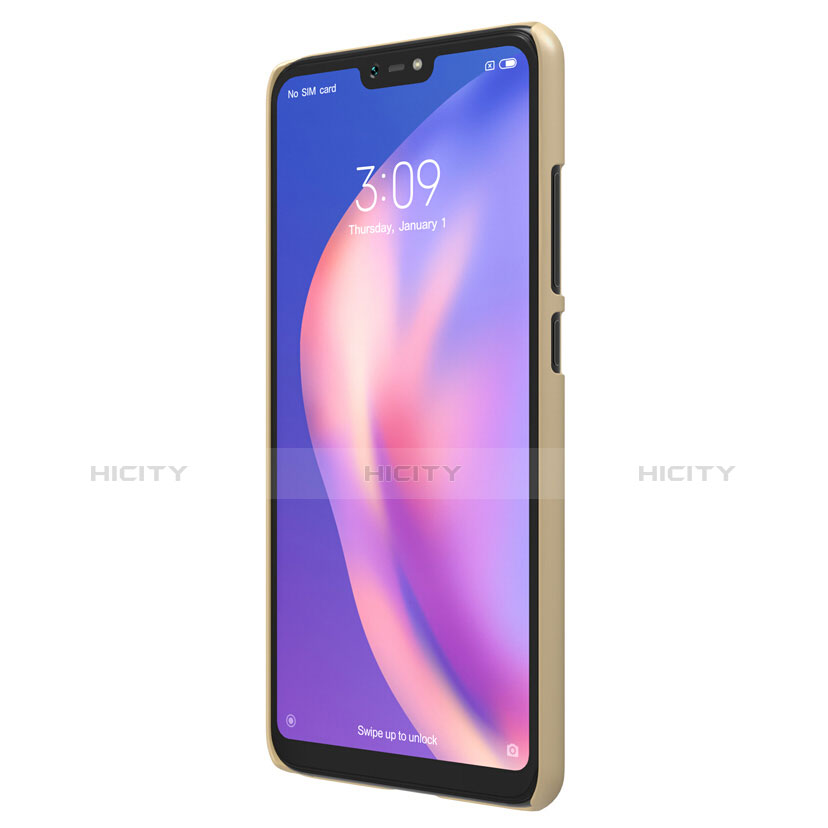 Custodia Plastica Rigida Opaca per Xiaomi Mi 8 Lite Oro