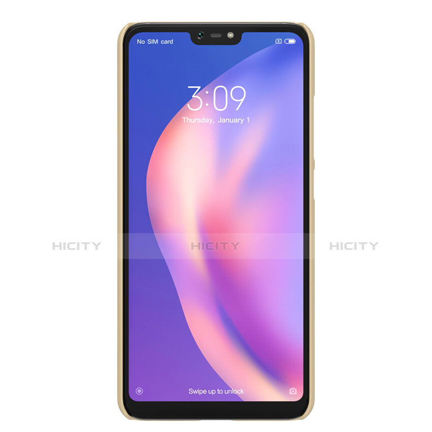 Custodia Plastica Rigida Opaca per Xiaomi Mi 8 Lite Oro