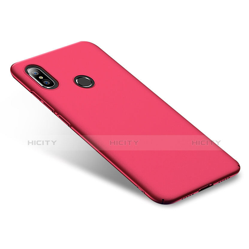 Custodia Plastica Rigida Opaca per Xiaomi Mi 8 Rosso