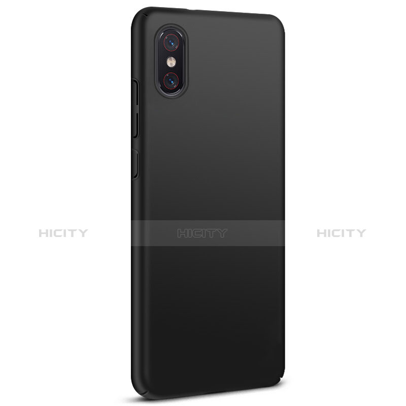 Custodia Plastica Rigida Opaca per Xiaomi Mi 8 Screen Fingerprint Edition Nero