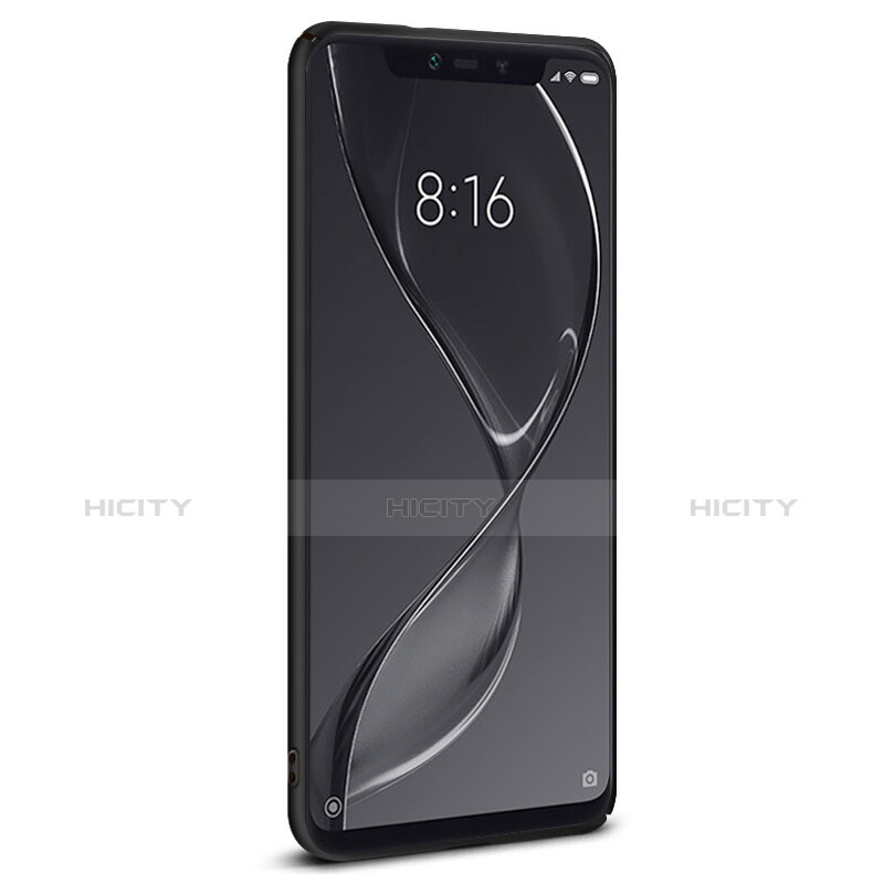 Custodia Plastica Rigida Opaca per Xiaomi Mi 8 Screen Fingerprint Edition Nero