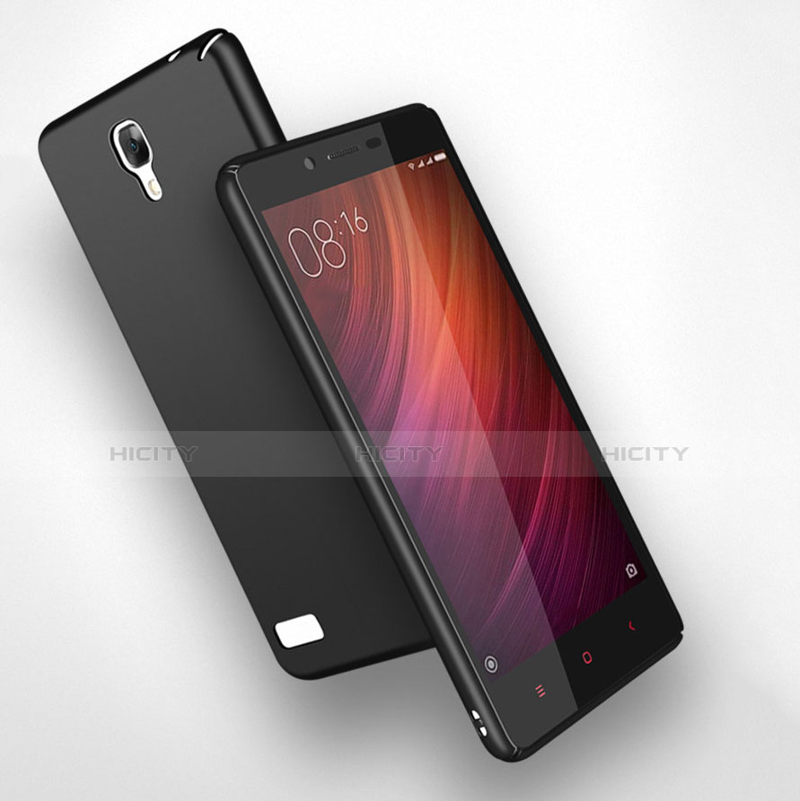 Custodia Plastica Rigida Opaca per Xiaomi Redmi Note 4G Nero