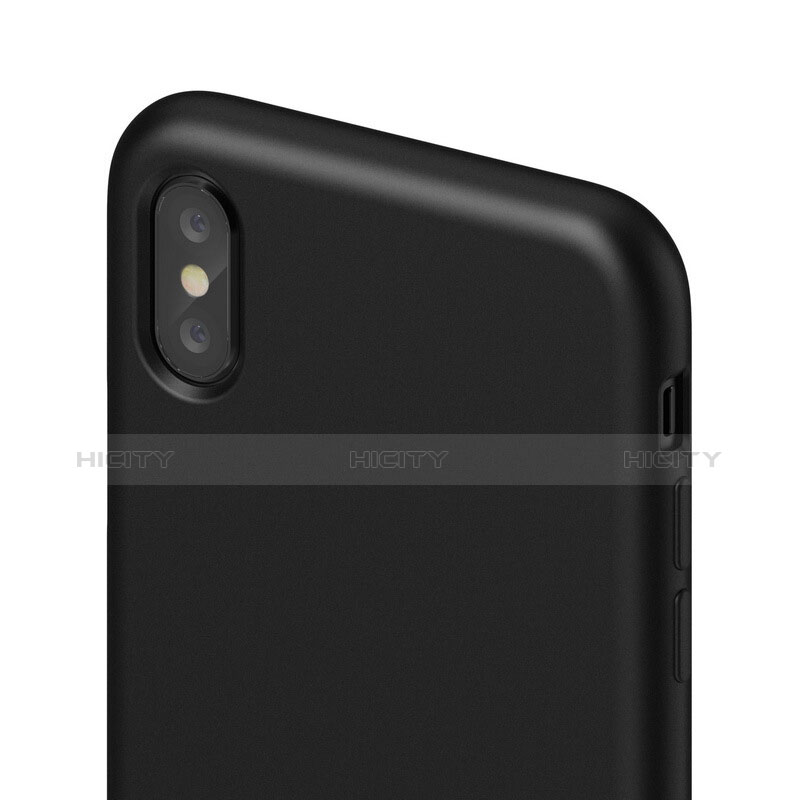 Custodia Plastica Rigida Opaca S01 per Apple iPhone Xs Nero