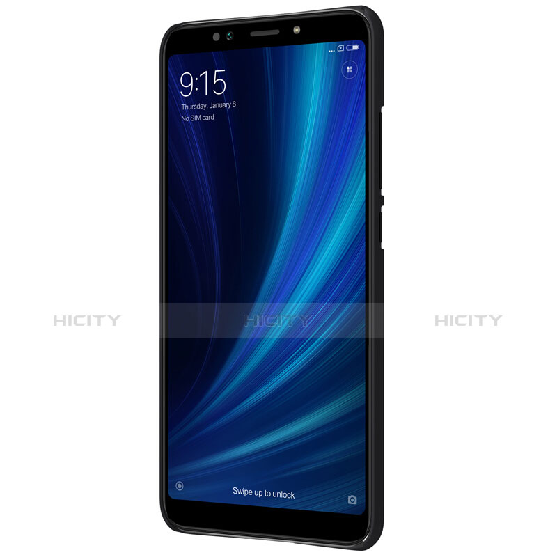 Custodia Plastica Rigida Perforato M01 per Xiaomi Mi 6X Nero