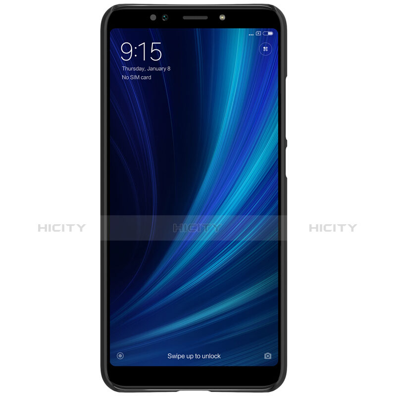 Custodia Plastica Rigida Perforato M01 per Xiaomi Mi 6X Nero