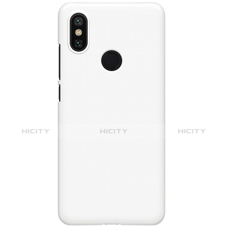 Custodia Plastica Rigida Perforato M01 per Xiaomi Mi A2 Bianco