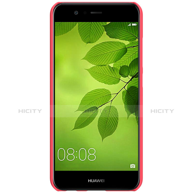 Custodia Plastica Rigida Perforato per Huawei Nova 2 Plus Rosso