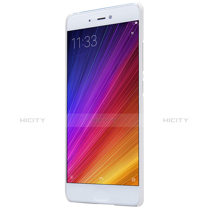 Custodia Plastica Rigida Perforato per Xiaomi Mi 5S 4G Bianco