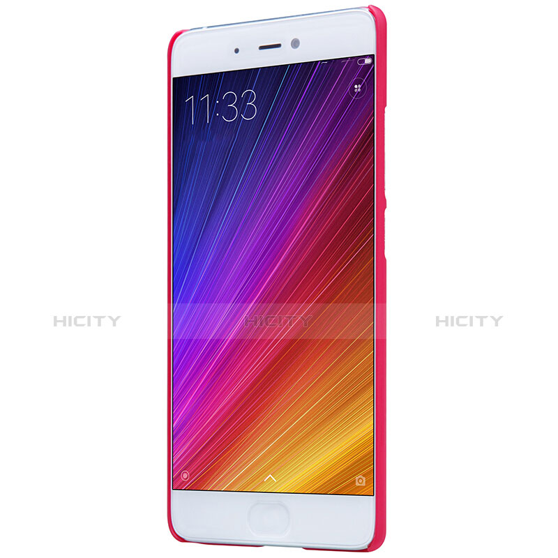 Custodia Plastica Rigida Perforato per Xiaomi Mi 5S 4G Rosso