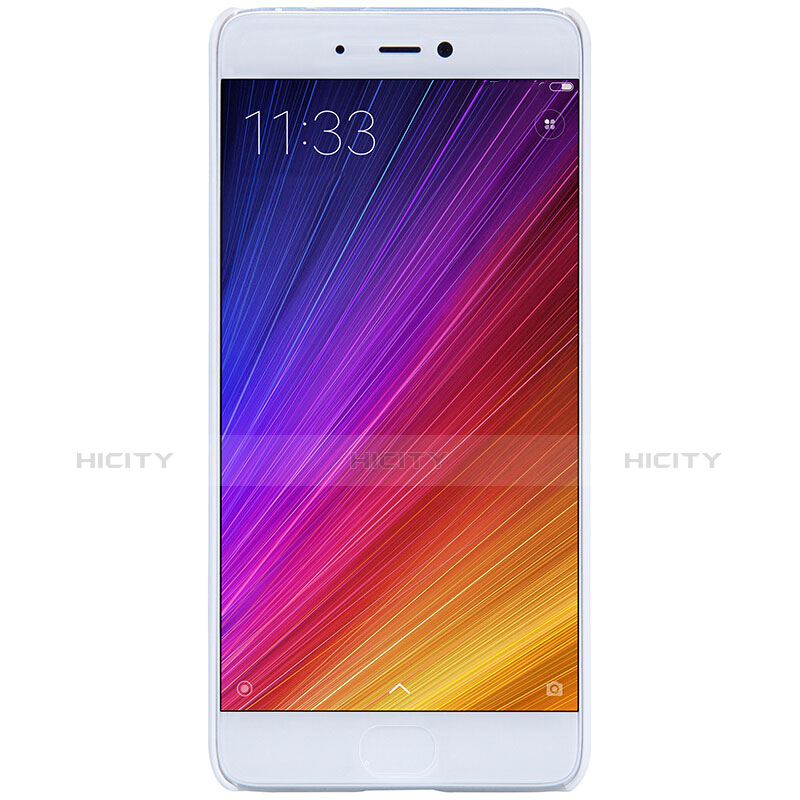 Custodia Plastica Rigida Perforato per Xiaomi Mi 5S Bianco