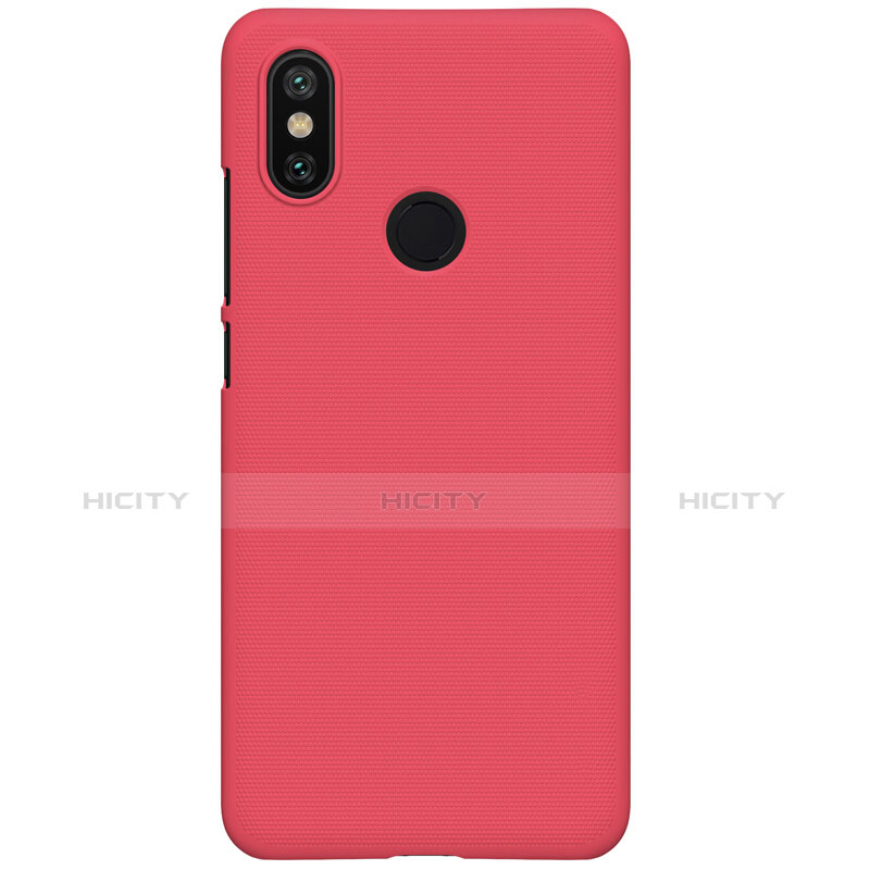 Custodia Plastica Rigida Perforato per Xiaomi Mi 6X Rosso