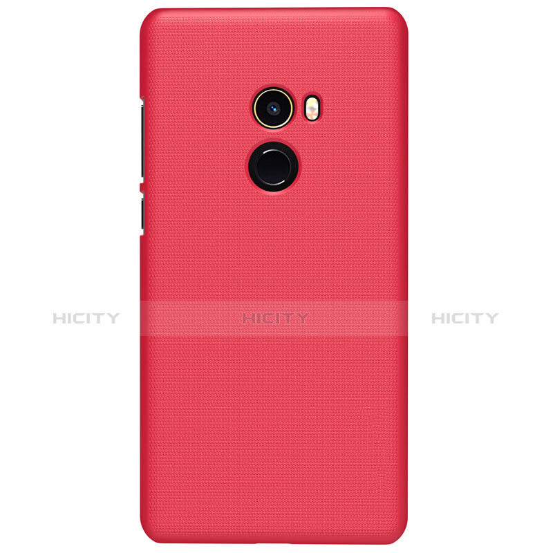 Custodia Plastica Rigida Perforato per Xiaomi Mi Mix Evo Rosso