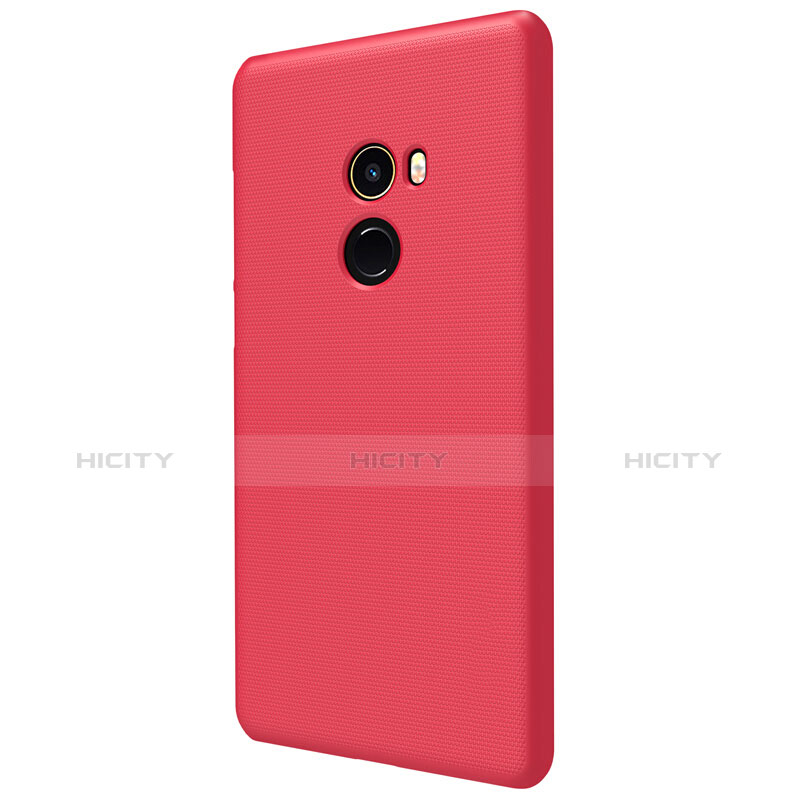 Custodia Plastica Rigida Perforato per Xiaomi Mi Mix Evo Rosso