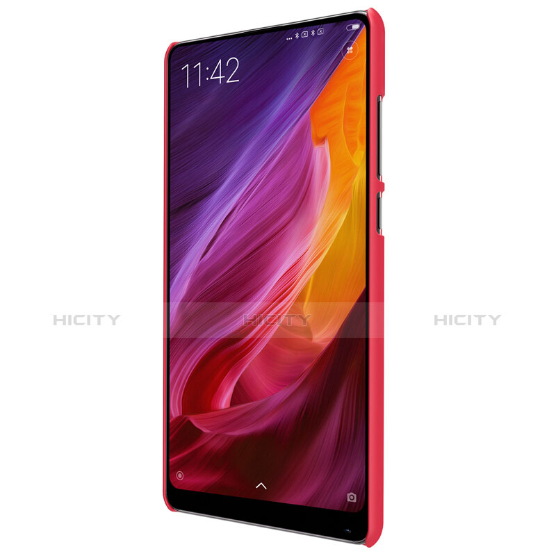 Custodia Plastica Rigida Perforato per Xiaomi Mi Mix Evo Rosso