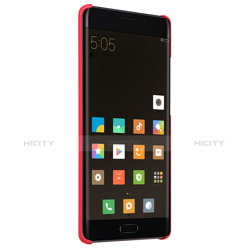 Custodia Plastica Rigida Perforato per Xiaomi Mi Note 2 Special Edition Rosso