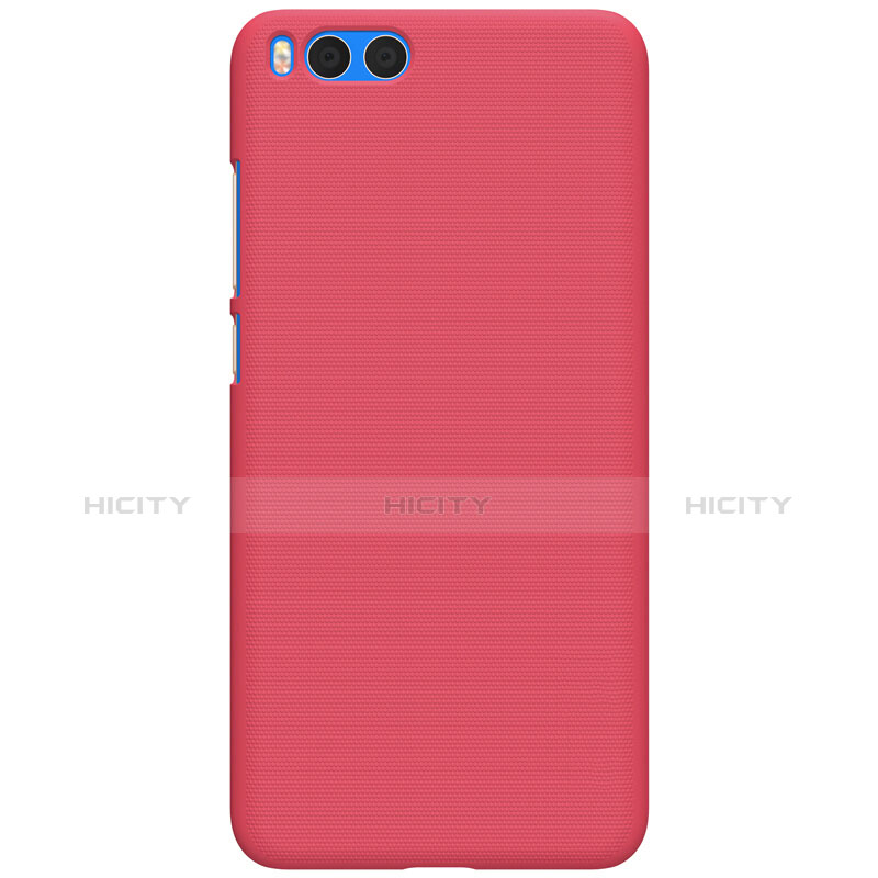 Custodia Plastica Rigida Perforato per Xiaomi Mi Note 3 Rosso