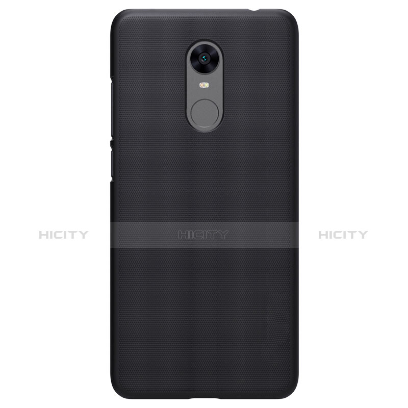 Custodia Plastica Rigida Perforato per Xiaomi Redmi Note 5 Indian Version Nero