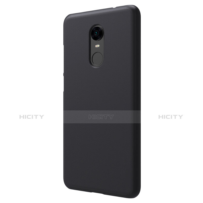 Custodia Plastica Rigida Perforato per Xiaomi Redmi Note 5 Indian Version Nero