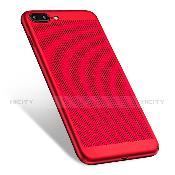 Custodia Plastica Rigida Perforato W01 per Apple iPhone 7 Plus Rosso