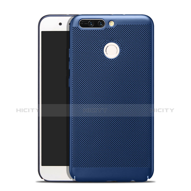 Custodia Plastica Rigida Perforato W01 per Huawei Honor 8 Pro Blu