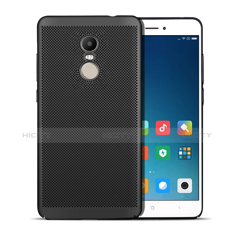 Custodia Plastica Rigida Perforato W01 per Xiaomi Redmi Note 4X Nero