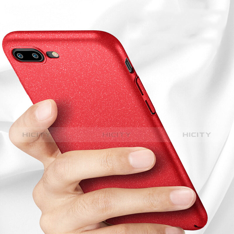 Custodia Plastica Rigida Sabbie Mobili per Apple iPhone 7 Plus Rosso