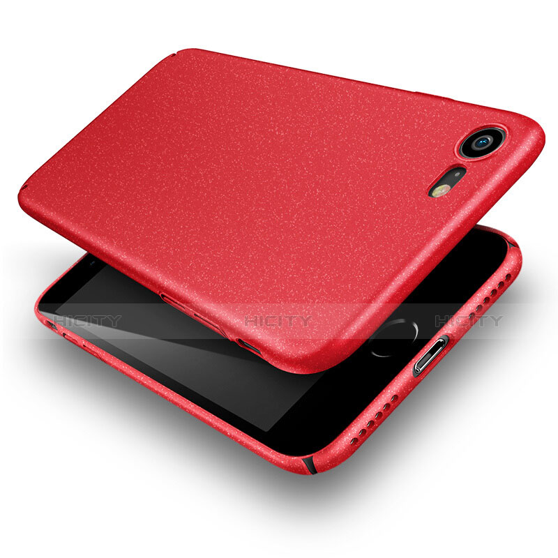 Custodia Plastica Rigida Sabbie Mobili per Apple iPhone 7 Rosso