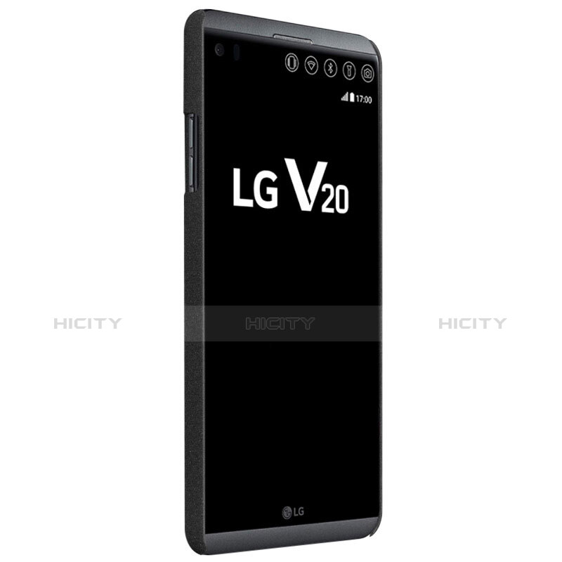 Custodia Plastica Rigida Sabbie Mobili per LG V20 Nero